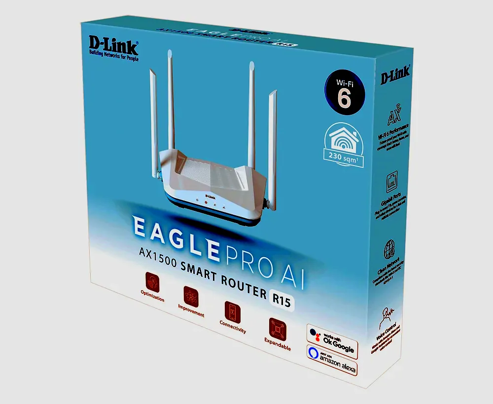 디링크 R15 AX1500 Wi-Fi6 유무선 공유기 이미지 3