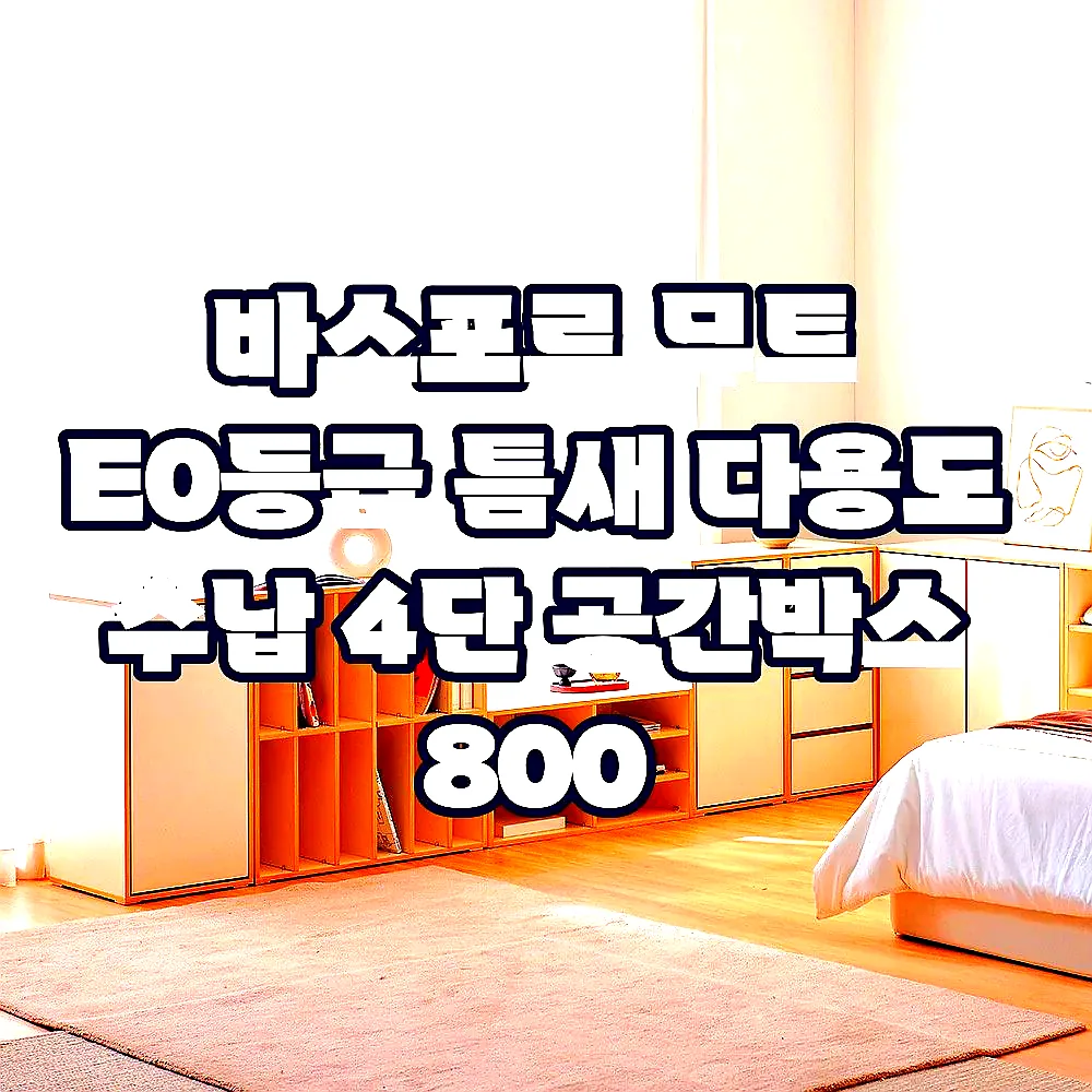 바스포르 뮤트 E0등급 틈새 다용도 수납 4단 공간박스 800 이미지 3 바스포르 뮤트 E0등급 틈새 다용도 수납 4단 공간박스 800 이미지 3