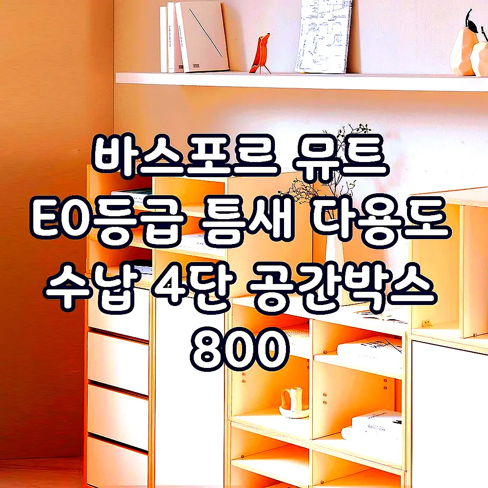 바스포르 뮤트 E0등급 틈새 다용도 수납 4단 공간박스 800 이미지 4 바스포르 뮤트 E0등급 틈새 다용도 수납 4단 공간박스 800 이미지 4