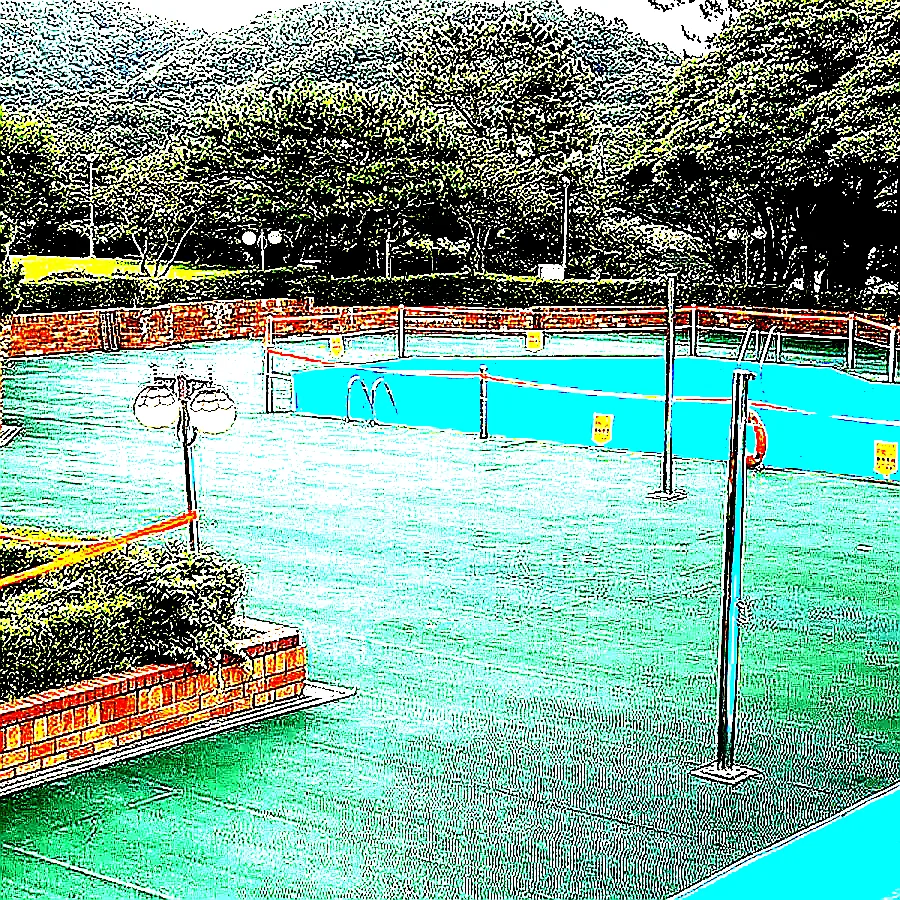 삼지매트 미끄럼방지 맘보롤매트 수영장 A타입 현관롤 120cmx12m 회 녹 적 청 밤 이미지 8