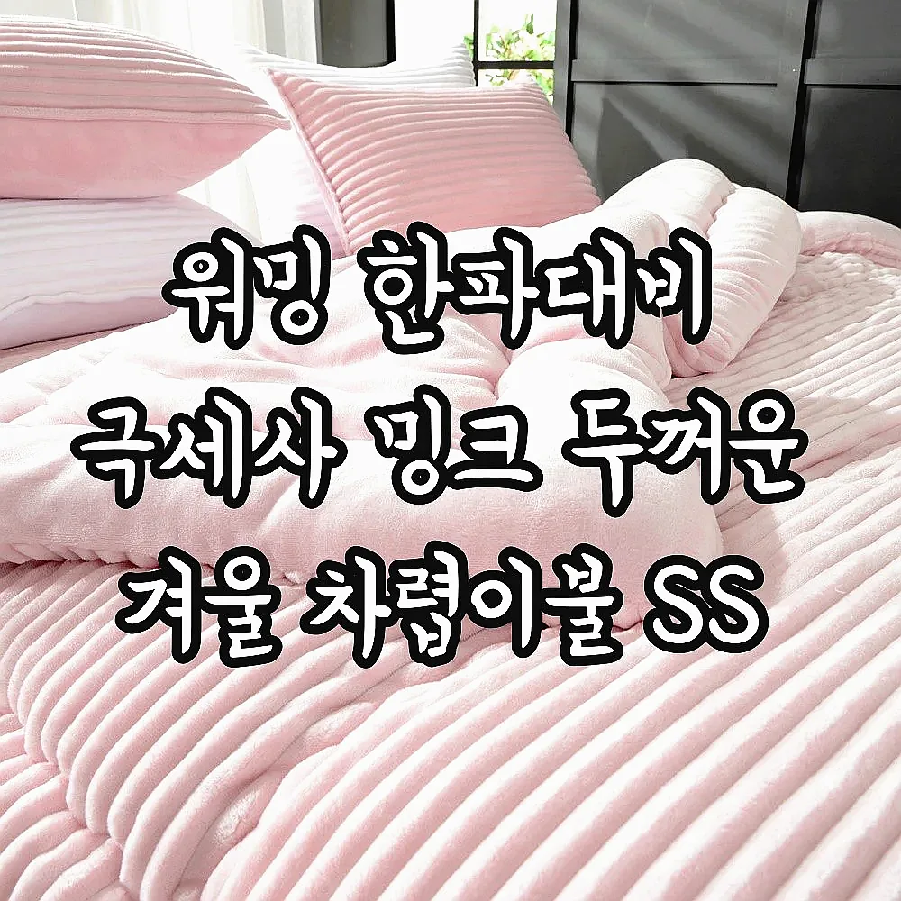 워밍 한파대비 극세사 밍크 두꺼운 겨울 차렵이불 SS 이미지 1 워밍 한파대비 극세사 밍크 두꺼운 겨울 차렵이불 SS 이미지 1