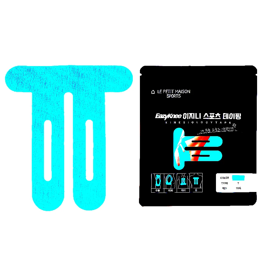 이지니 스포츠테이프 T형 키네시올로지 근육테이프 운동 헬스 테이핑 10매 이미지 1