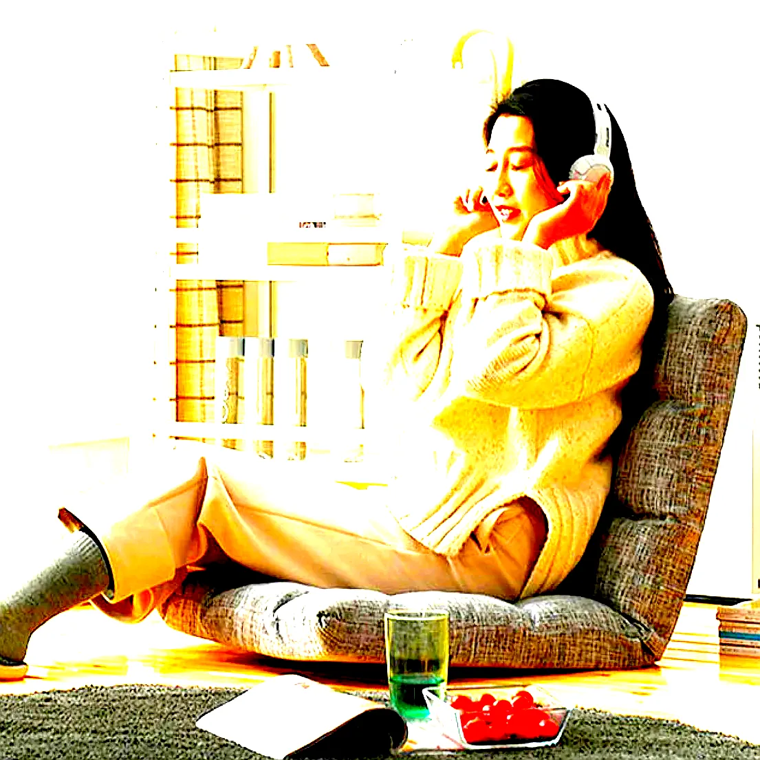 저상형 쇼파 낮은 소파 바닥 소파 편한 다리없는 소파 이미지 1 저상형 쇼파 낮은 소파 바닥 소파 편한 다리없는 소파 이미지 1